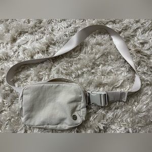 White Opal Lululemon Belt Bag